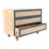 Ashton Moe's Home Collection Ashton Chest - Front Side Opened Angle