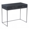 Moe's Home Collection Atelier Desk, Black - Front Side Angle