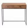 Moe's Home Collection Atelier Desk, Natural - Front Angle - Moe's Home Collection Atelier Desk, Natural - Front Angle
