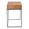 Moe's Home Collection Atelier Desk, Natural - Side Angle