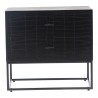 Moe's Home Collection Atelier Nightstand, Black - Front Angle