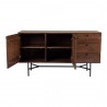 Moe's Home Collection Beck Sideboard - Front Opened Angle