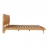 Moe's Home Collection O2 Queen / King Bed - Light Golden - Side Angle