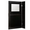 Modern Wall-Hanged Mirror Jewelry Cabinet Storage Armoire Esspresso - Modern Wall-Hanged Mirror Jewelry Cabinet Storage Armoire Esspresso