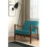 Alpine Furniture Zephyr Lounge Chair in Turquoise - Lifestyle - Alpine Furniture Zephyr Lounge Chair in Turquoise - Lifestyle