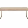 Sunpan Rivero Dining Table - Light Wash - 80'' - Front Angle - Sunpan Rivero Dining Table - Light Wash - 80'' - Front Angle
