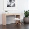 Sunpan Dutad Desk in Light Oak - Lifestyle