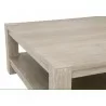 Essentials for Living Adler Square Coffee Table - Edge Closeup Side Angle - Essentials for Living Adler Square Coffee Table - Edge Closeup Side Angle