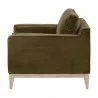 Essentials for Living Parker Post Modern Sofa Chair - Side Angle - Essentials for Living Parker Post Modern Sofa Chair - Side Angle