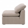 Essentials for Living Sky Modular Armless Chair - Side Angle