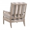Essentials for Living Rouleau Club Chair - Back Side Angle