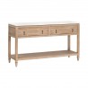 Essentials for Living Emerie 2-Drawer Entry Console - Front Side Angle