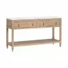 Essentials for Living Emerie 2-Drawer Entry Console - Front Side Angle - Essentials for Living Emerie 2-Drawer Entry Console - Front Side Angle