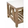 Essentials for Living Spruce End Table - Closeup Angle - Essentials for Living Spruce End Table - Closeup Angle