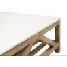 Essentials for Living Spruce Square Coffee Table - Closeup Angle - Essentials for Living Spruce Square Coffee Table - Closeup Angle