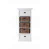 Nova Solo Halifax Grand Storage Unit With Basket Set - Front Angle