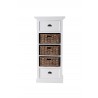 Nova Solo Halifax Grand Storage Unit With Basket Set - Front Angle