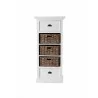 Nova Solo Halifax Grand Storage Unit With Basket Set - Front Angle - Nova Solo Halifax Grand Storage Unit With Basket Set - Front Angle