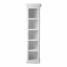 Nova Solo Halifax Thin Line Bookcase w/ 5 Shelves - Front Angle  - Nova Solo Halifax Thin Line Bookcase w/ 5 Shelves - Front Angle 