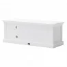 Nova Solo Halifax Entertainment &TV-Media Stand - White - Back Side Angle - Nova Solo Halifax Entertainment &TV-Media Stand - White - Back Side Angle