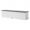 Nova Solo Halifax Contrast Large ETU TV Stand - Back Side Angle