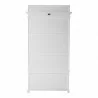 ova Solo Halifax Hallway Wardrobe Bench with Cushion and 2 Rattan Baskets - Back Angle - ova Solo Halifax Hallway Wardrobe Bench with Cushion and 2 Rattan Baskets - Back Angle