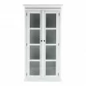 Nova Solo HALIFAX Double Glass Door Armoire or Vitrine with 8 shelves - Nova Solo HALIFAX Double Glass Door Armoire or Vitrine with 8 shelves