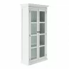 Nova Solo HALIFAX Double Glass Door Armoire or Vitrine with 8 shelves - Nova Solo HALIFAX Double Glass Door Armoire or Vitrine with 8 shelves