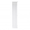Nova Solo HALIFAX Double Glass Door Armoire or Vitrine with 8 shelves