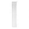 Nova Solo HALIFAX Double Glass Door Armoire or Vitrine with 8 shelves - Nova Solo HALIFAX Double Glass Door Armoire or Vitrine with 8 shelves
