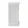 Nova Solo HALIFAX White Mahogany Nightstand with 3 Drawers - Nova Solo HALIFAX White Mahogany Nightstand with 3 Drawers