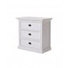 Nova Solo Bedside Drawer Unit - Front Side Angle