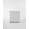 Nova Solo Bedside Drawer Unit - Back View - Nova Solo Bedside Drawer Unit - Back View