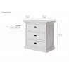Nova Solo Bedside Drawer Unit - Dimension - Nova Solo Bedside Drawer Unit - Dimension