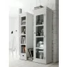 Nova Solo HALIFAX Single Glass Door Armoire or Vitrine with 4 Shelves - Lifestyle - Nova Solo HALIFAX Single Glass Door Armoire or Vitrine with 4 Shelves - Lifestyle