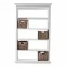 Nova Solo Halifax Open Bookshelf & Room Divider - Front Angle - Nova Solo Halifax Open Bookshelf & Room Divider - Front Angle