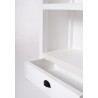 Nova Solo Halifax Bookcase with 1 Drawer - Closeup  Angle