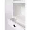 Nova Solo Halifax Bookcase with 1 Drawer - Closeup  Angle - Nova Solo Halifax Bookcase with 1 Drawer - Closeup  Angle