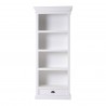 Nova Solo Halifax Bookcase with 1 Drawer - Front Angle