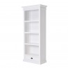 Nova Solo Halifax Bookcase with 1 Drawer - Front Angle