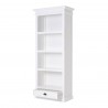 Nova Solo Halifax Bookcase with 1 Drawer - Front Angle