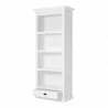Nova Solo Halifax Bookcase with 1 Drawer - Front Angle - Nova Solo Halifax Bookcase with 1 Drawer - Front Angle