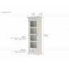 Nova Solo Provence Cabinet Dimension