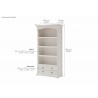 Provence Bookcase - Dimension