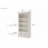Provence Bookcase - Dimension - Provence Bookcase - Dimension
