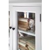 Nova Solo Halifax 2 Level Pantry - Cabinet Glass