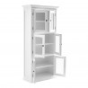 Nova Solo Halifax Pantry with Six Doors - Front -SideAngle