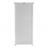 Nova Solo Halifax Pantry with Six Doors - Back Angle