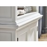Nova Solo HALIFAX Single Tower Hutch Bookcase - Closeup Angle