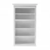 Nova Solo HALIFAX Single Tower Hutch Bookcase - Front Angle (Upper Shelf) - Nova Solo HALIFAX Single Tower Hutch Bookcase - Front Angle (Upper Shelf)